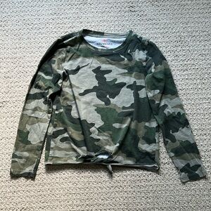 Crewcuts girls tie front shirt